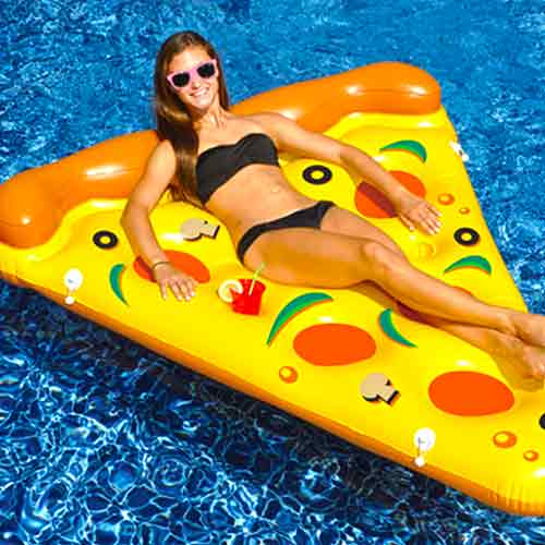 Swimline Inflatable Pool Pizza Slice